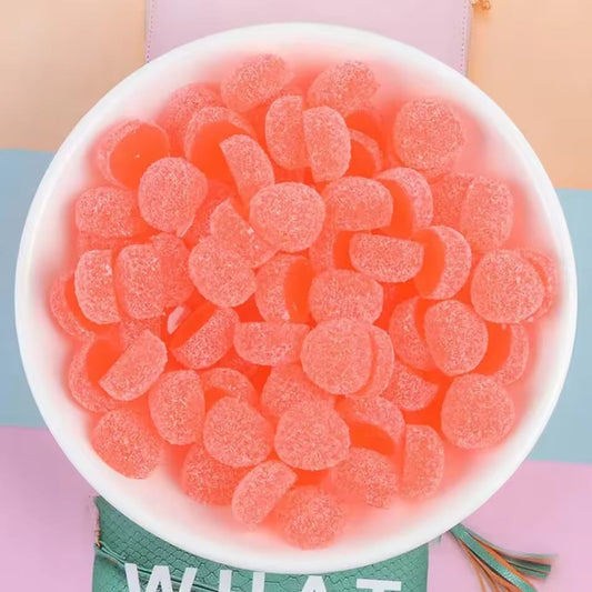 30/50Pcs Mini Simulation Fake Candy Pellets Colorful Gummy Flat Back Phone Case Decoration DIY Doll House Ornaments Accessories